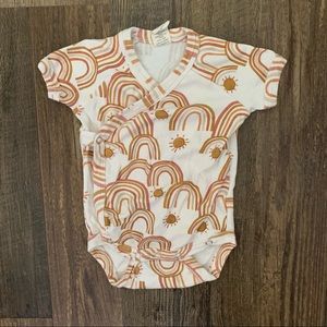 Kate Quinn Rainbow Kimono Onesie